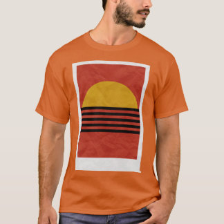 Retro vintage minimalism graphic design gift frien T-Shirt