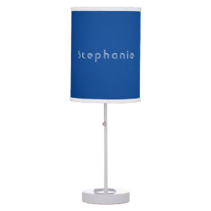 Retro Vintage Minimalist Modern Blue Table Lamp