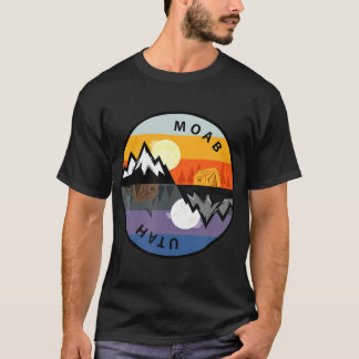 Retro Vintage Moab Utah Souvenir T-Shirt