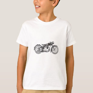 Retro Vintage Motorcycle _ I Love My Motorcycle T-Shirt