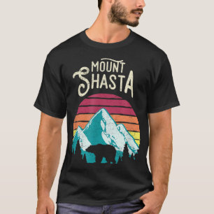 Retro Vintage Mount Shasta California Mountains Be T-Shirt
