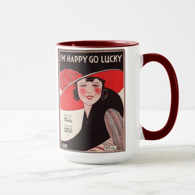 retro vintage mug (Right)