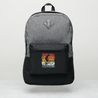 Retro vintage Offroad bike Port Authority® Backpack