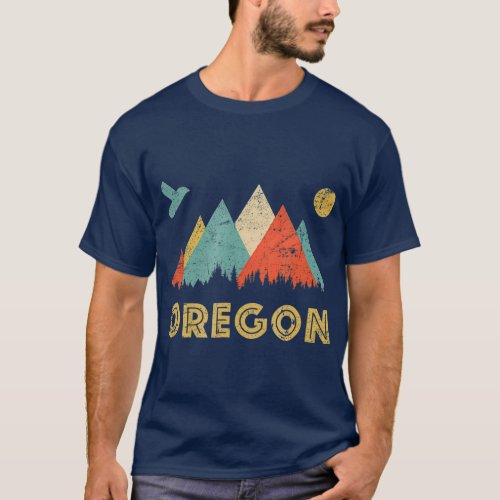 Retro Vintage Oregon Throwback  and gift T_Shirt