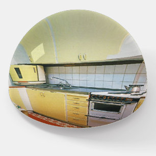 Retro Vintage Photo 1950s Kitschy Kitchen Paperweight