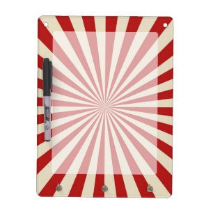 Retro Vintage Popcorn Classic Spinning Wheel Decor Dry Erase Board