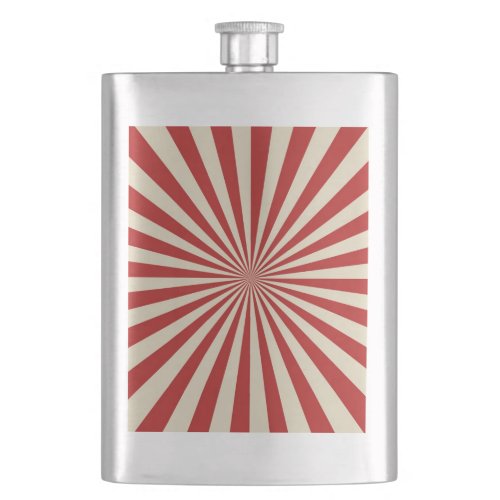 Retro Vintage Popcorn Classic Spinning Wheel Decor Flask