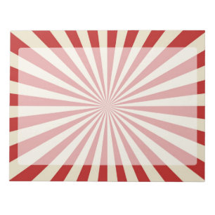 Retro Vintage Popcorn Classic Spinning Wheel Decor Notepad