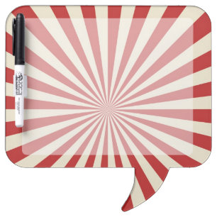Retro Vintage Popcorn Classic Spinning Wheel Dry Erase Board
