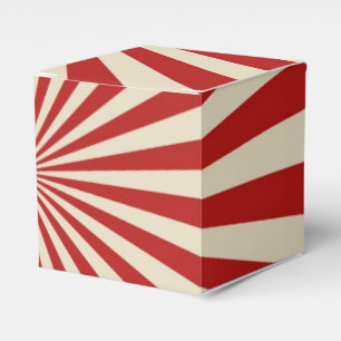 Retro Vintage Popcorn Classic Spinning Wheel Favor Boxes