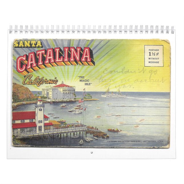 Retro/Vintage Postcard Calendar (Cover)