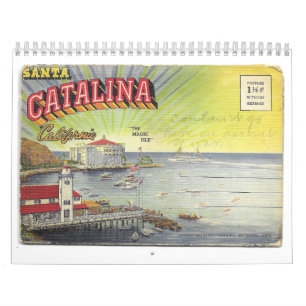 Retro/Vintage Postcard Calendar