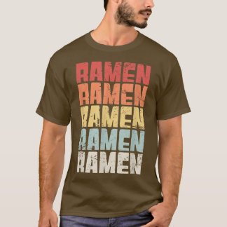 Retro Vintage Ramen Lover, Japanese Food Ramen T-Shirt