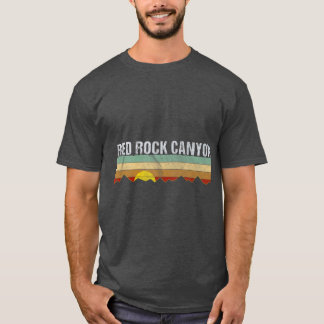 Retro Vintage Red Rock Canyon Nevada T-Shirt