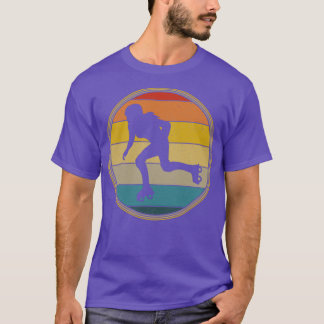 Retro Vintage Roller Derby Roller Skating T-Shirt