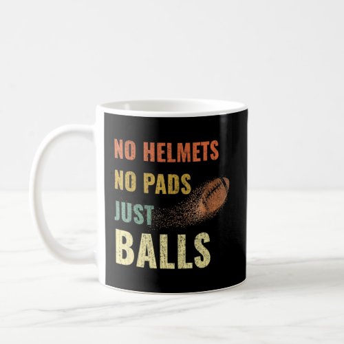 Retro Vintage Rugby Just Balls Players Fans  Coffee Mug