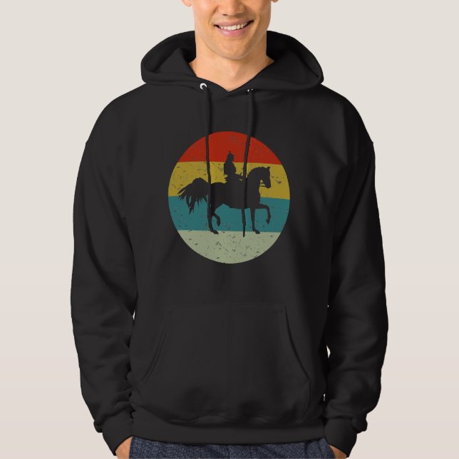 Retro vintage samurai hoodie (Front)