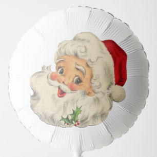 Retro Vintage Santa Balloon