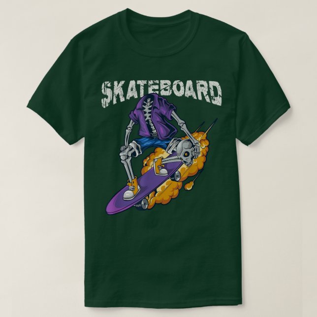Retro Vintage Santa Cruz Skate Skateboarding Stree T-Shirt (Design Front)