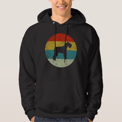 Retro vintage Schnauzer Hoodie