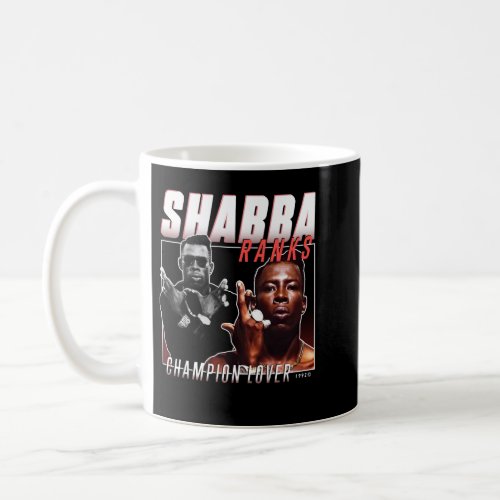 Retro Vintage Shabba Rank Champion Lover For Mens  Coffee Mug