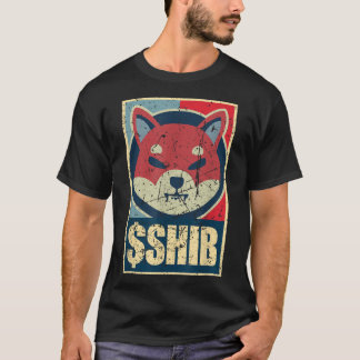 Retro Vintage Shiba Inu Coin Doge Killer Crypto Ho T-Shirt