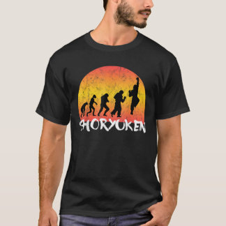 Retro Vintage Shoryuken Fighter Evolution Funny Me T-Shirt