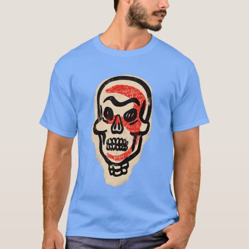 Retro Vintage Skeleton T_Shirt