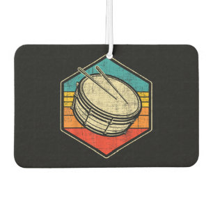 Retro Vintage Snare Drum - Marching Band Drumline Air Freshener
