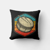 Retro Vintage Snare Drum - Marching Band Drumline