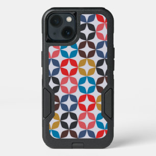 Retro Vintage Star Pattern iPhone 13 Case