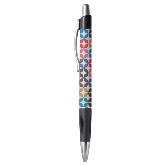 Retro Vintage Star Pattern Pen (Top (Vertical))