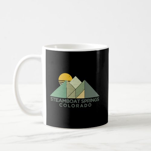 Retro Vintage Steamboat Springs Coffee Mug