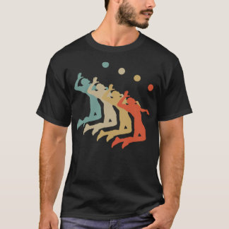 Retro Vintage Style Beach Volleyball Player surfbo T-Shirt