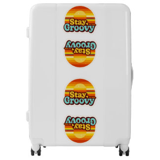 Retro Vintage Style Graphic Luggage | Travel