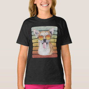 Retro Vintage Sunset Chihuahua Mom Dad T-Shirt