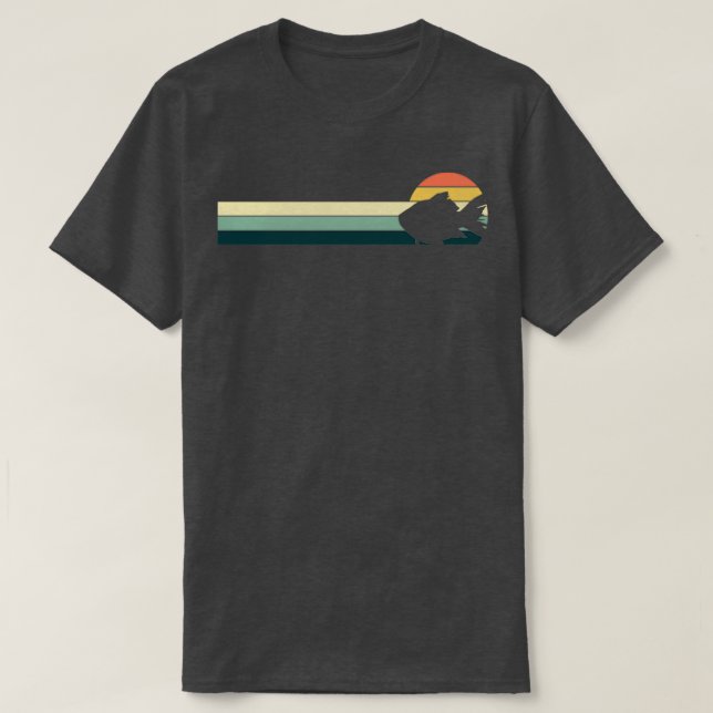 Retro vintage sunset design T-Shirt (Design Front)