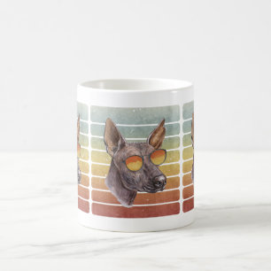 Retro Vintage Sunset Mexican Hairless Mom Dad Coffee Mug