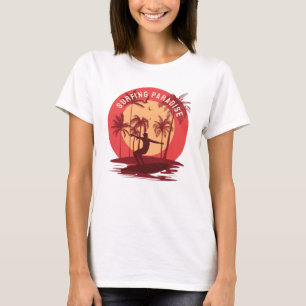 Retro vintage Surfing paradise T-Shirt