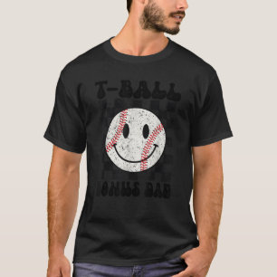 Retro Vintage T ball Bonus Dad Trendy Cartoon Ball T-Shirt
