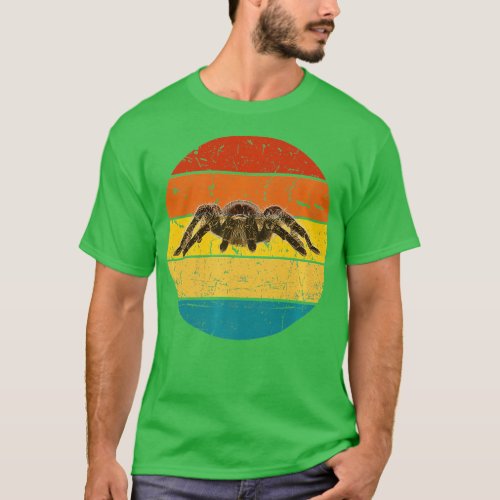 Retro Vintage Tarantula Spider distressed    T_Shirt