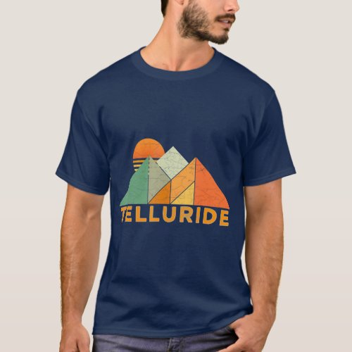 Retro Vintage Telluride Colorado T_Shirt