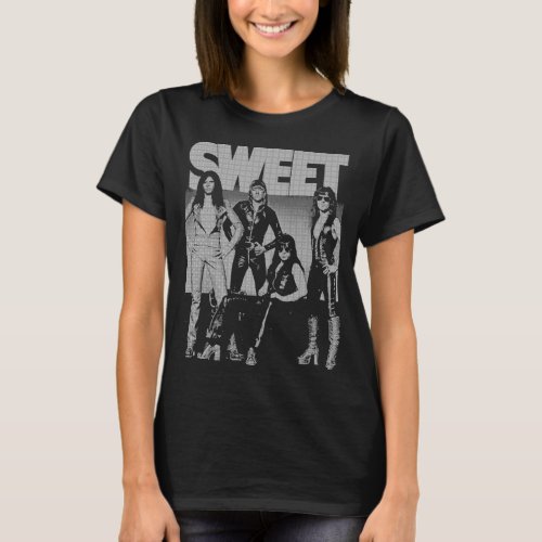 Retro Vintage The Sweet Band Awesome For Music Fan T_Shirt