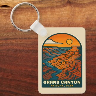 Retro Vintage Travel Grand Canyon National Park