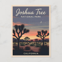 Retro Vintage Travel Joshua Tree National Park