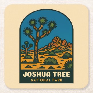Retro Vintage Travel Joshua Tree National Park