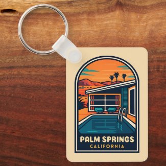 Retro Vintage Travel Palm Springs California