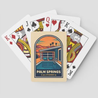 Retro Vintage Travel Palm Springs California