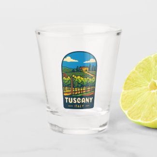 Retro Vintage Travel Tuscany Italy Vineyard 