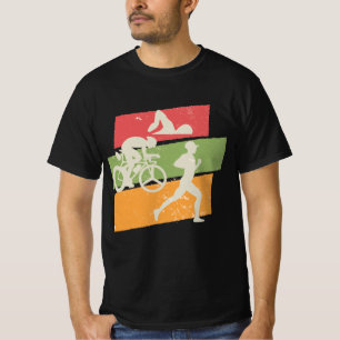 Retro vintage Triathlon T-Shirt